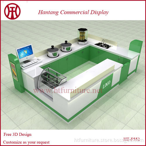 High quality baking paint mall sweet cup corn kiosk selling